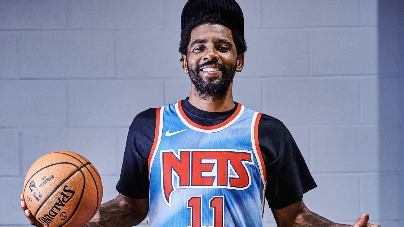 Nets' throwback uniforms and court pay homage to a '90s New Jersey classic  - ESPN