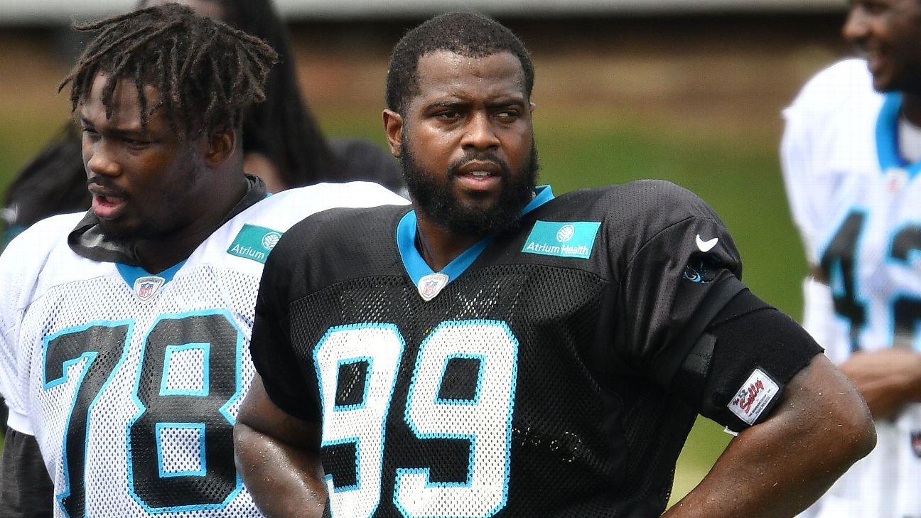 Panthers release 2-time Pro Bowler Kawann Short - The Athletic