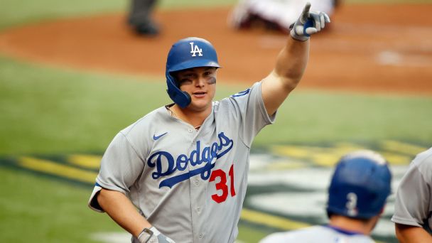 Takeaways: Dodgers make history in rout of Braves; Astros stay alive in ALCS