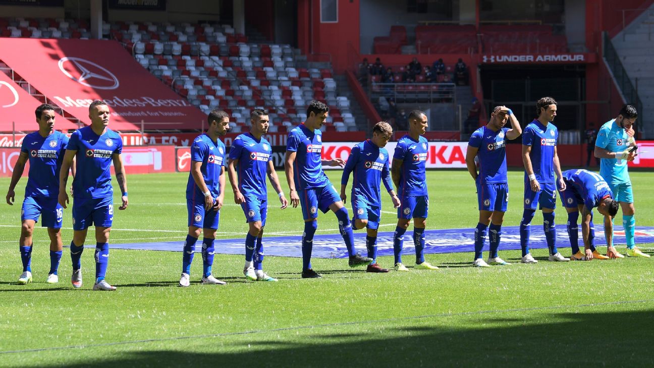 Tres jugadores de Cruz Azul, positivos por Covid-19