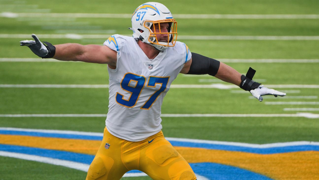 OYO Sports Joey Bosa Los Angeles Chargers Generation 5 Player