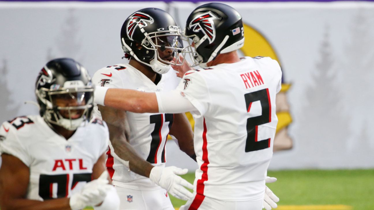 NFL 2020: Atlanta Falcons hold off Minnesota Vikings for first win of the  season