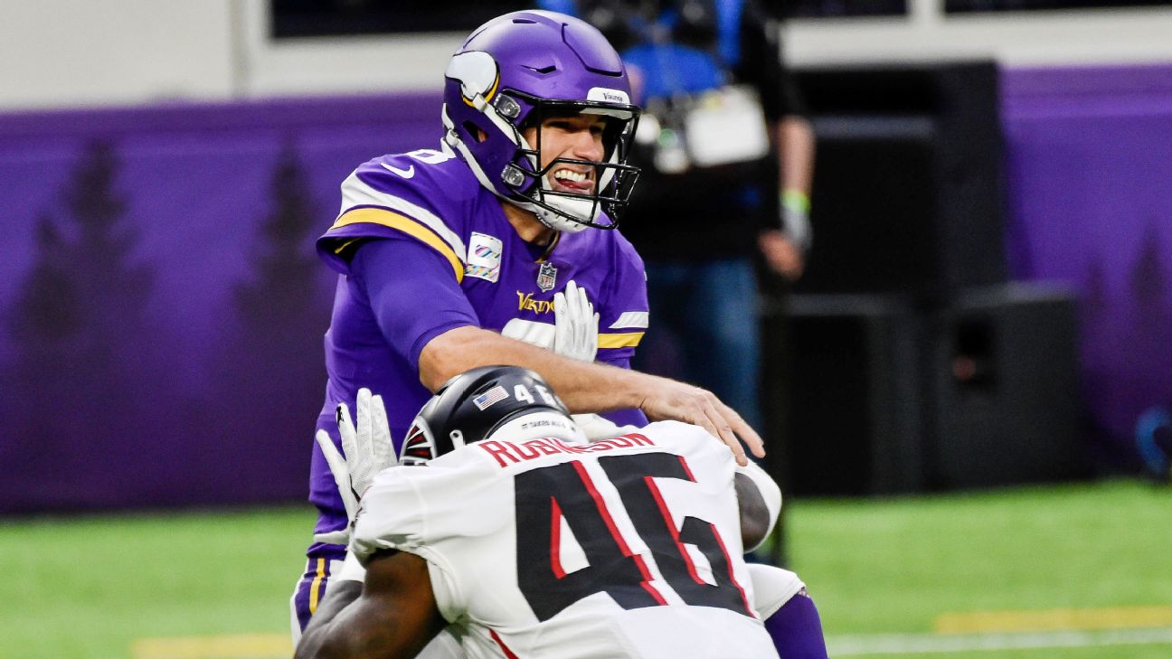 2020 NFL Hapless Chicago Bears give Minnesota Vikings' Kirk