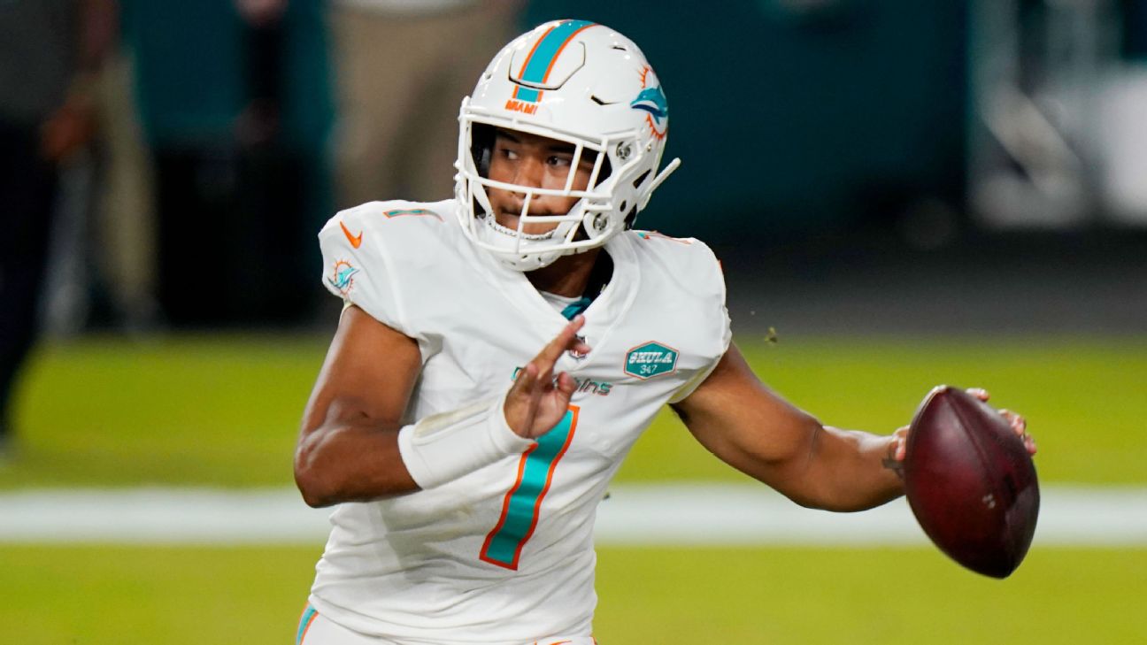 Tua Tagovailoa believes Dolphins are 'definitely legit contenders'