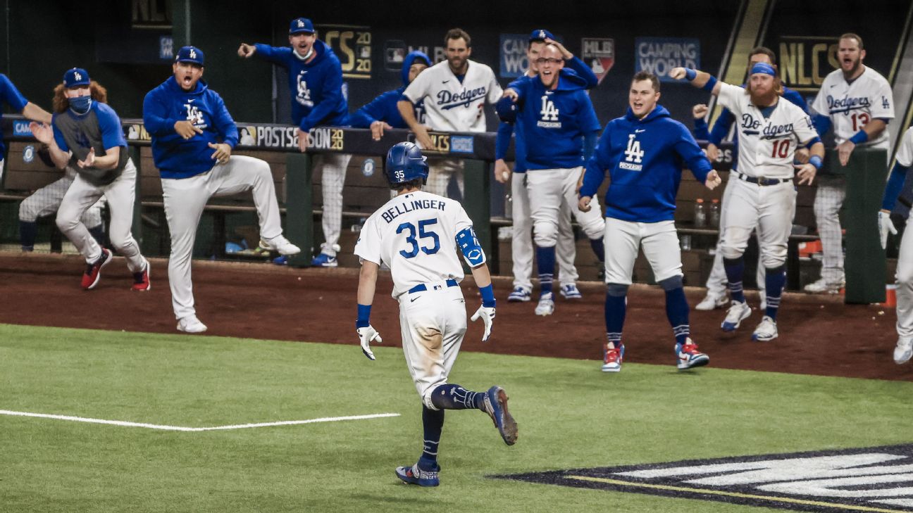 Cody Bellinger's go-ahead HR in Game 7 completes Los Angeles Dodgers'  comeback to reach World Series - ESPN
