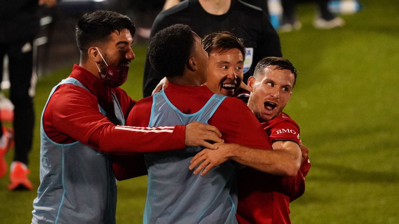 Caden Clark is the player of the game in 2-0 win against Toronto FC