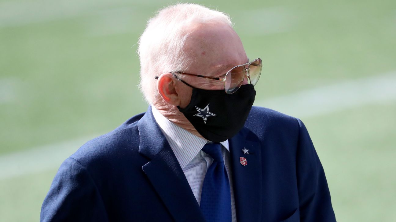 Cowboys' Jerry Jones defends workplace culture amid voyeurism settlement  revelation