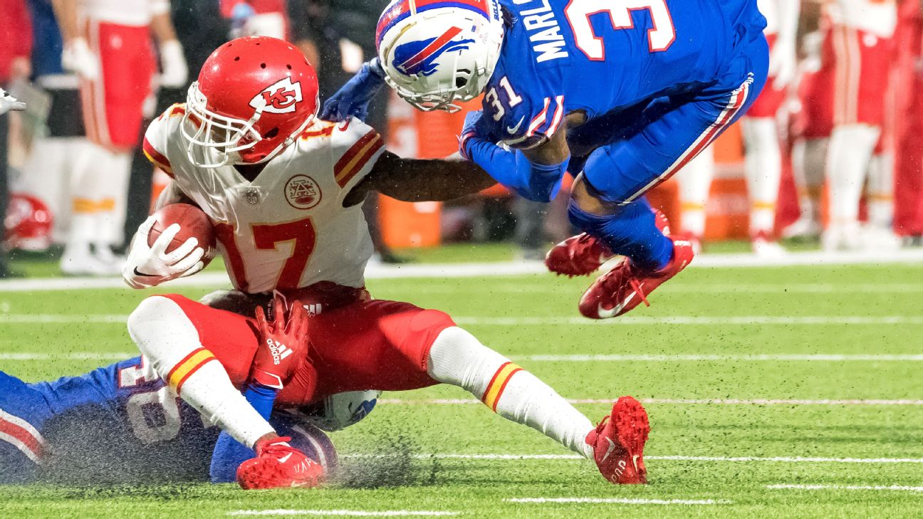 Chiefs could see Kadarius Toney, Mecole Hardman return in Week 15