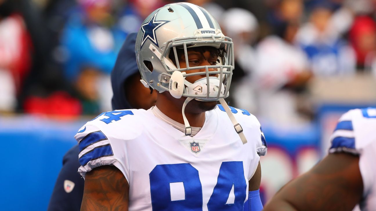 Dallas Cowboys' Randy Gregory suspended one year by the NFL