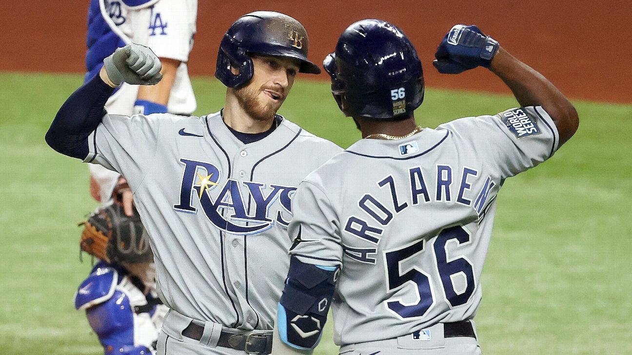World Series 2020 - The Tampa Bay Rays are down only 2-1. Here's why it  feels a whole lot worse - ESPN