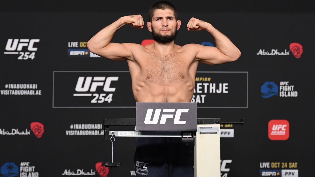 UFC não atende pedido de Khabib e mantém russo em segundo no