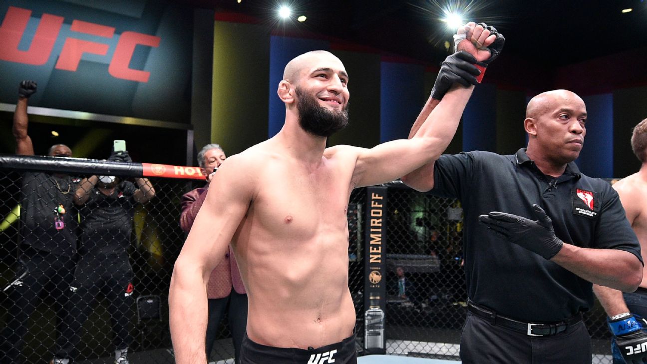 Chimaev provoca Usman e promete desafiar campeão do UFC: Quase um