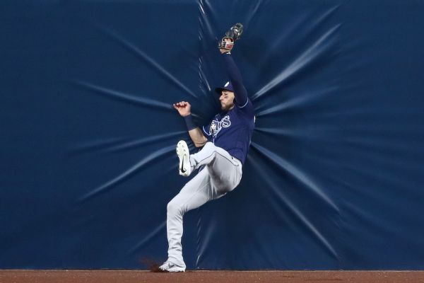 Kiermaier 'surprised ... upset' at Gold Glove snub