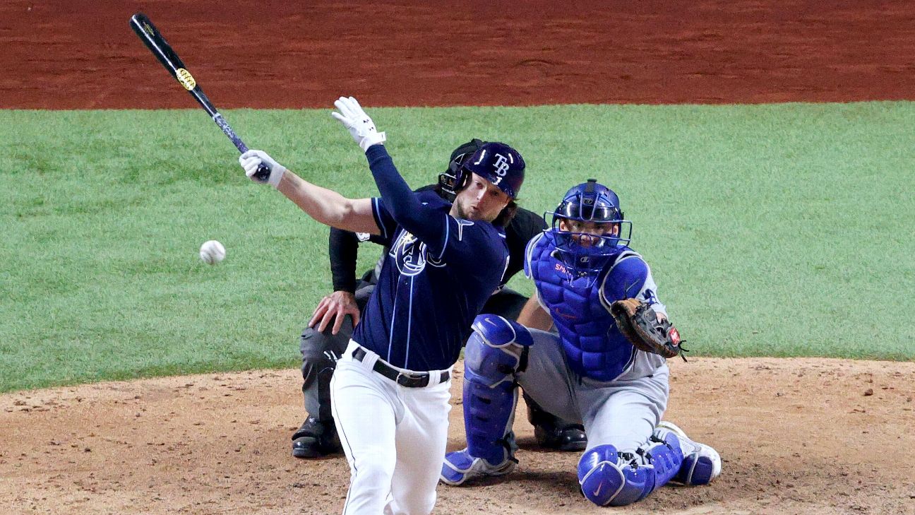 Brett Phillips needed IV after Tampa Bay Rays' dramatic Game 4