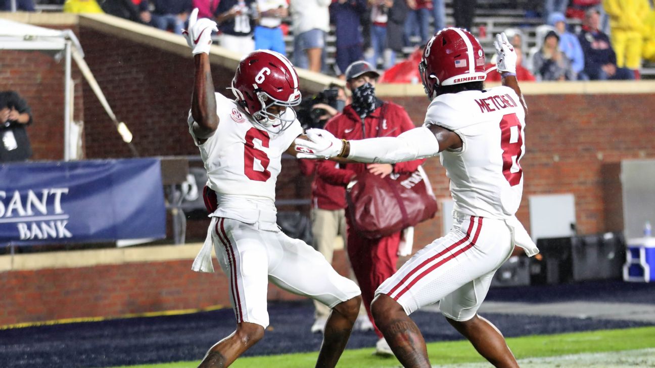 Jaylen Waddle - Football - University of Alabama Athletics