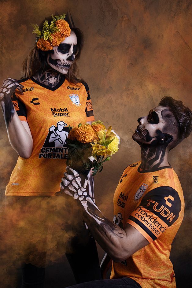 LIGA MX Club America Special Dia De Muertos Design Polo Shirt