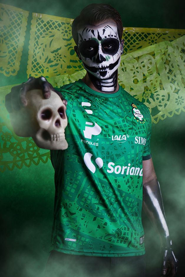 LIGA MX Tigres UANL Special Dia De Muertos Design Cycling Jersey -  Torunstyle