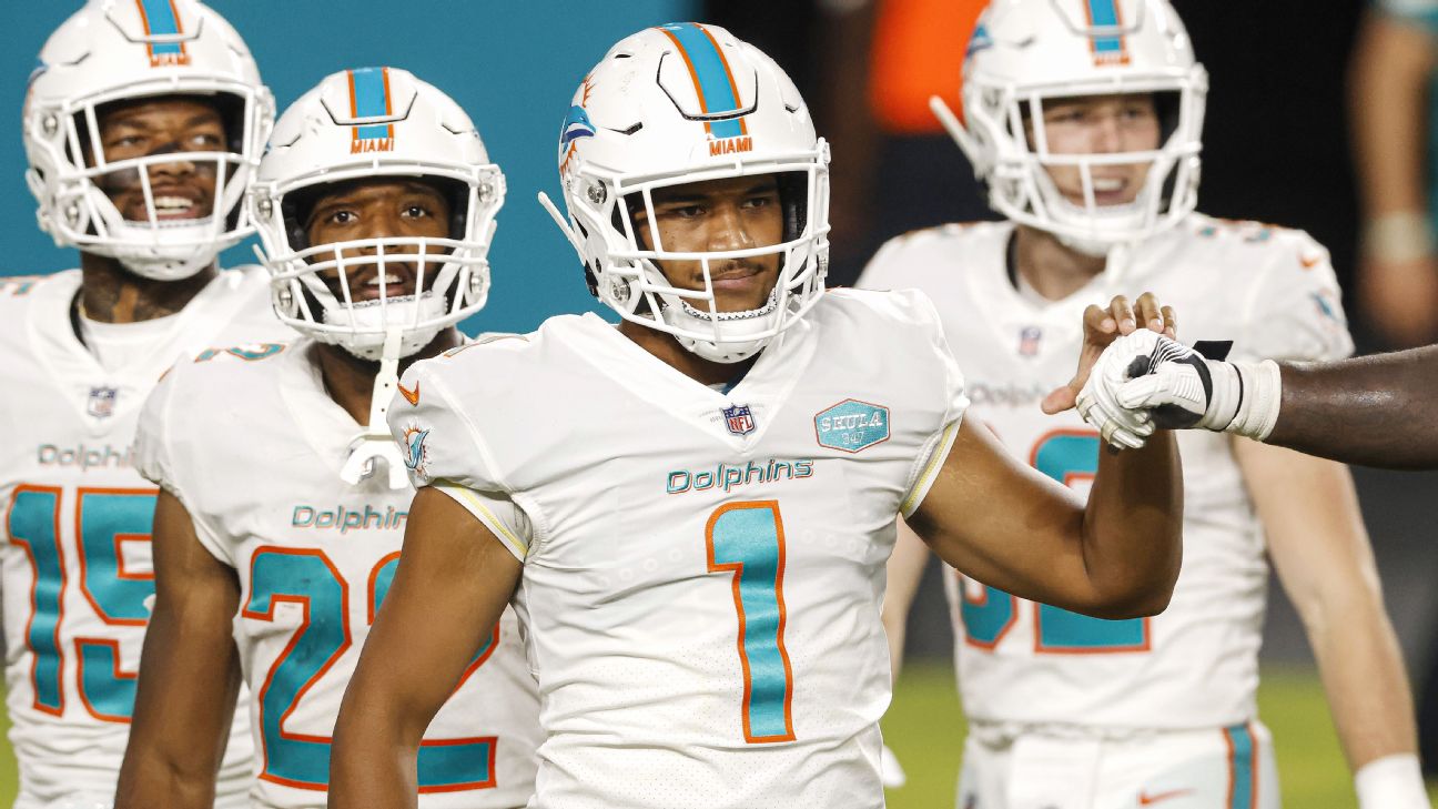 Report: Tua Tagovailoa expected to be the Miami Dolphins' starting  quarterback for the 2022 season - Dolphin Nation