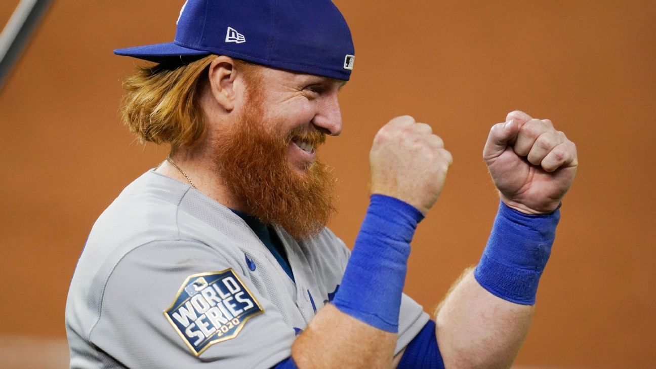 Los Angeles Dodgers' Justin Turner had concerns World Series controversy  would hurt him in free agency - ESPN
