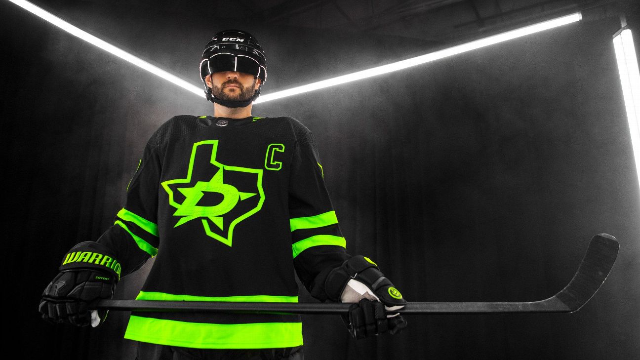 dallas stars throwback jersey