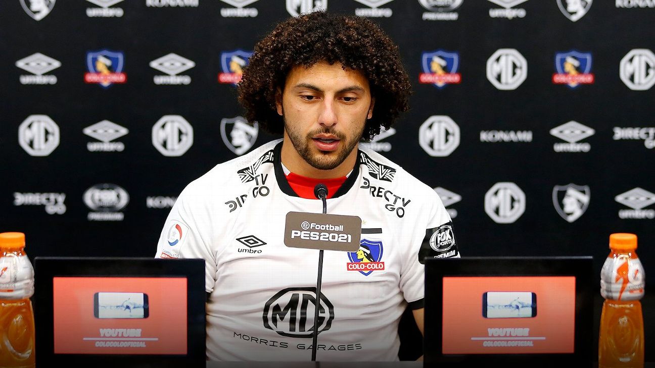 Maxi Falcón: "Estoy orgulloso y feliz de incorporarme a Colo Colo"