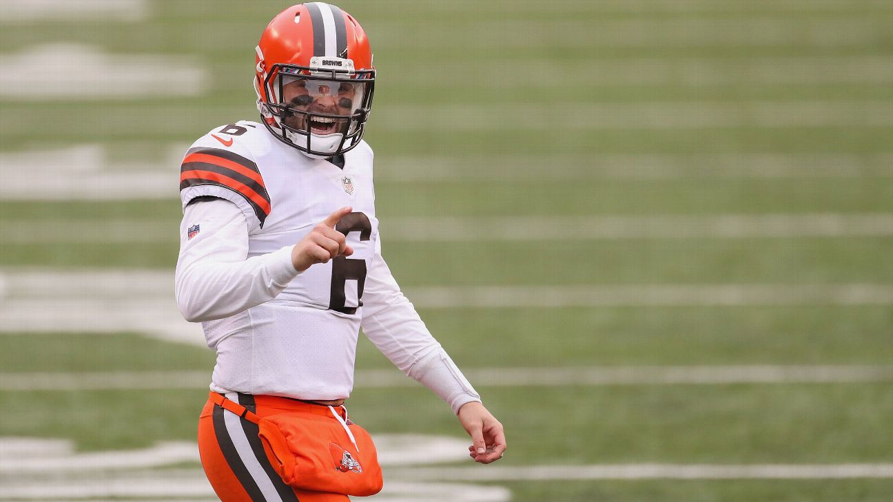 Cleveland Browns Baker Mayfield vs. New York Jets, December 27, 2020 