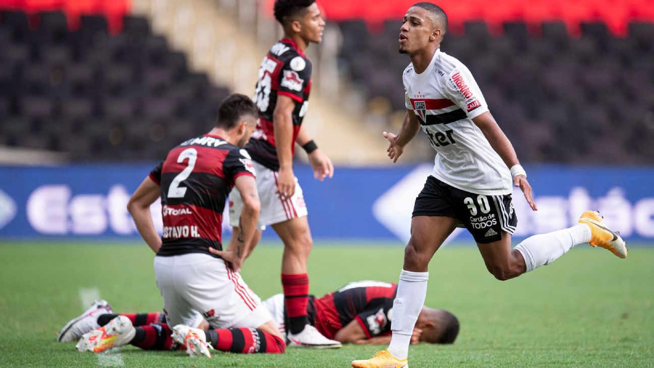 Flamengo x São Paulo: Resultado, gols, ficha técnica na Copa do Brasil