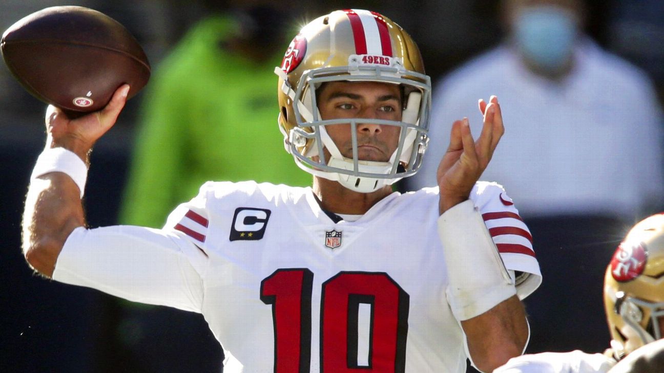 Mullens to replace injured Garoppolo as 49ers starting QB - The