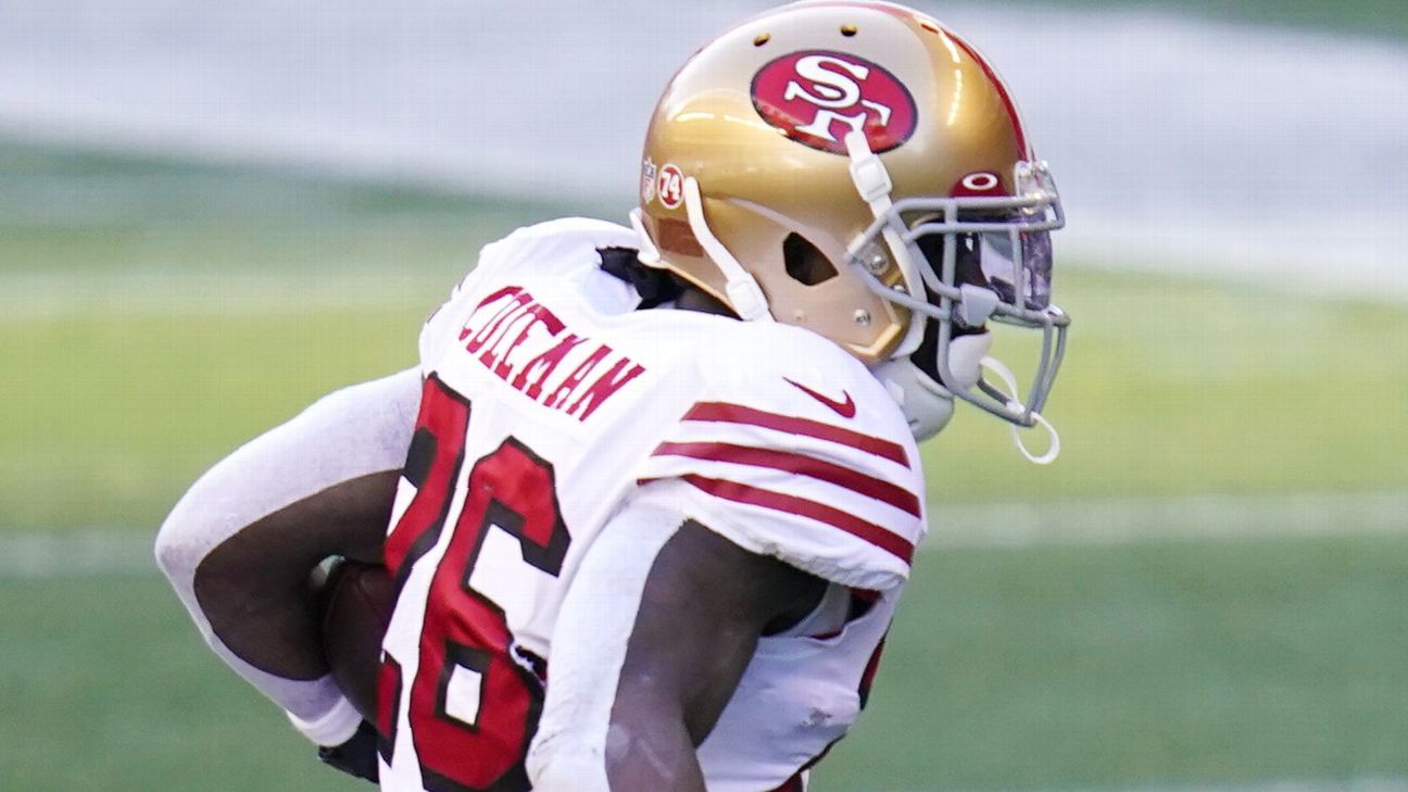 49ers' Coleman hurts knee after return from IR