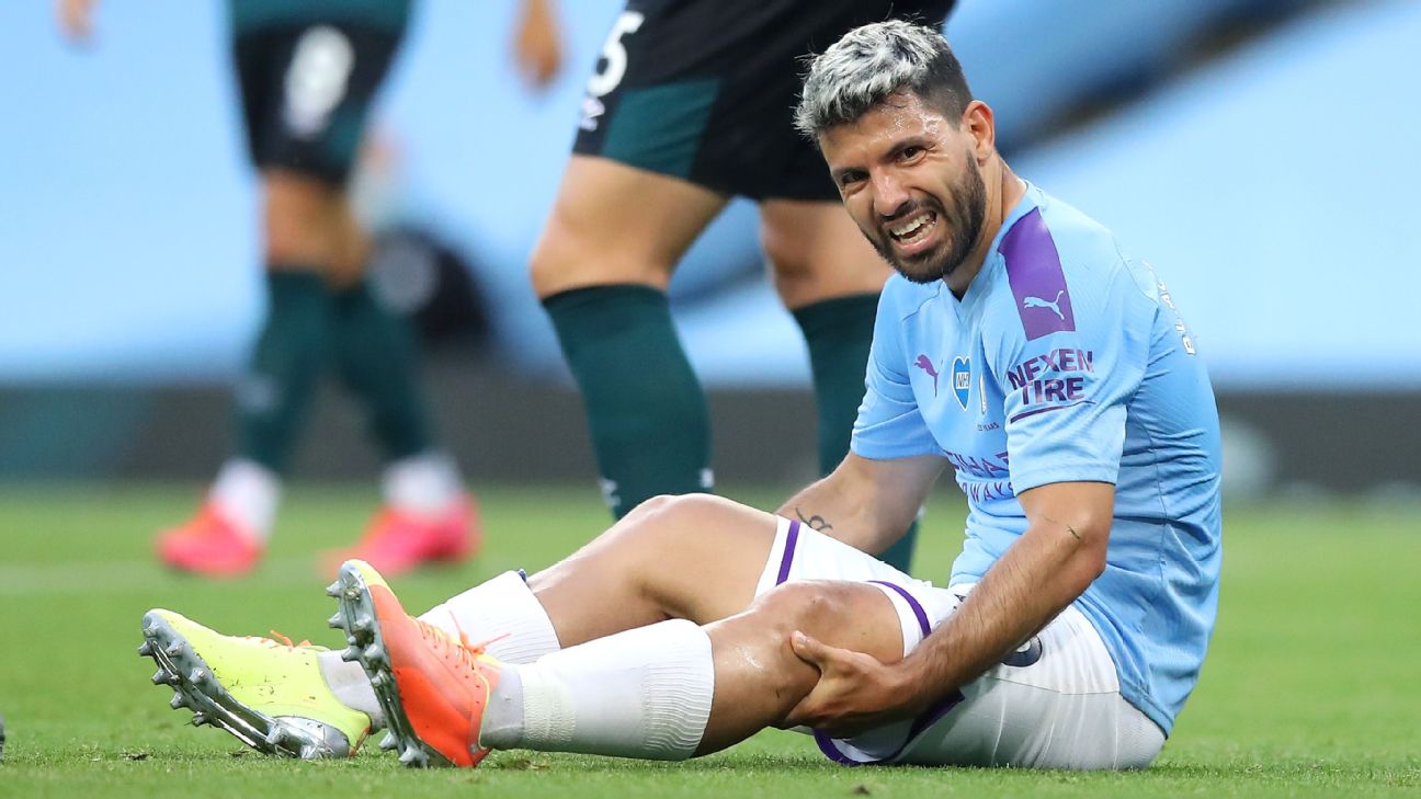 Guardiola: Aguero won't be rushed for Liverpool