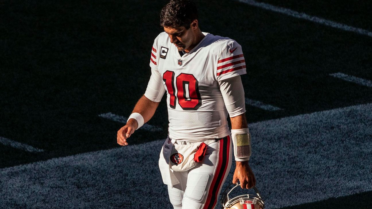 Garoppolo didn't outplay Mahomes through three Super Bowl quarters