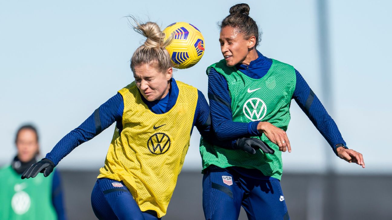 Williams, Mewis battle for open USWNT spots