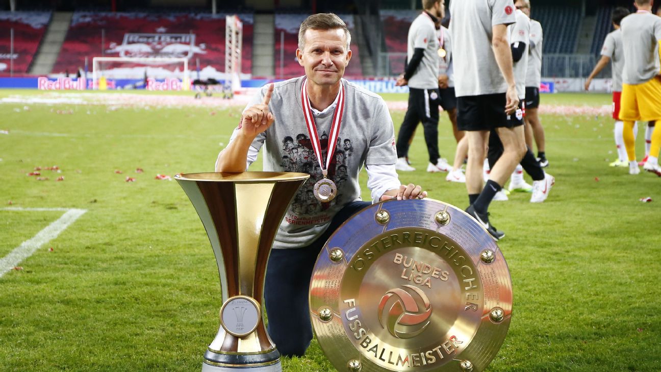 Jesse Marsch blazing a trail for American coaches: How he's approaching Year 2 at FC Salzburg