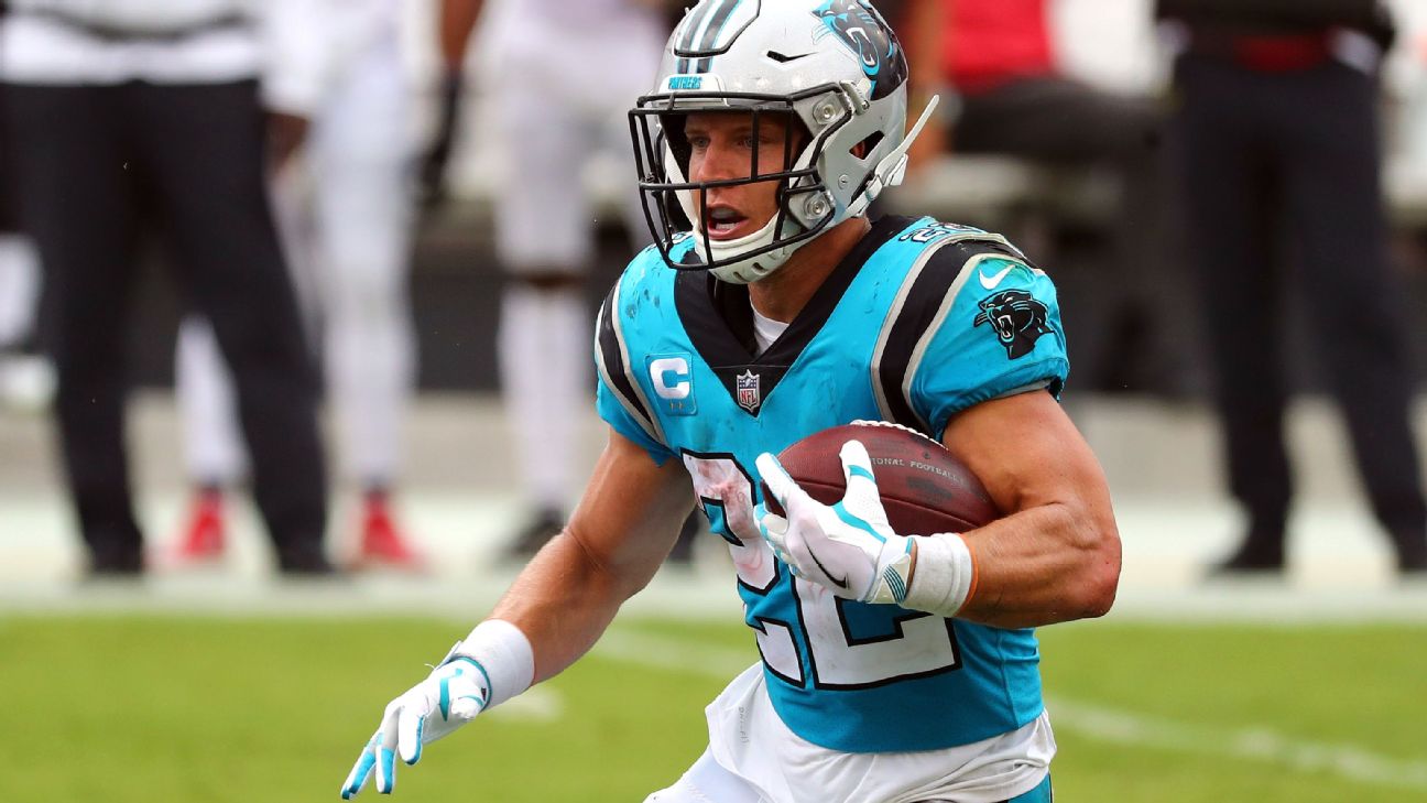 Christian McCaffrey injury: Panthers star RB designated from IR