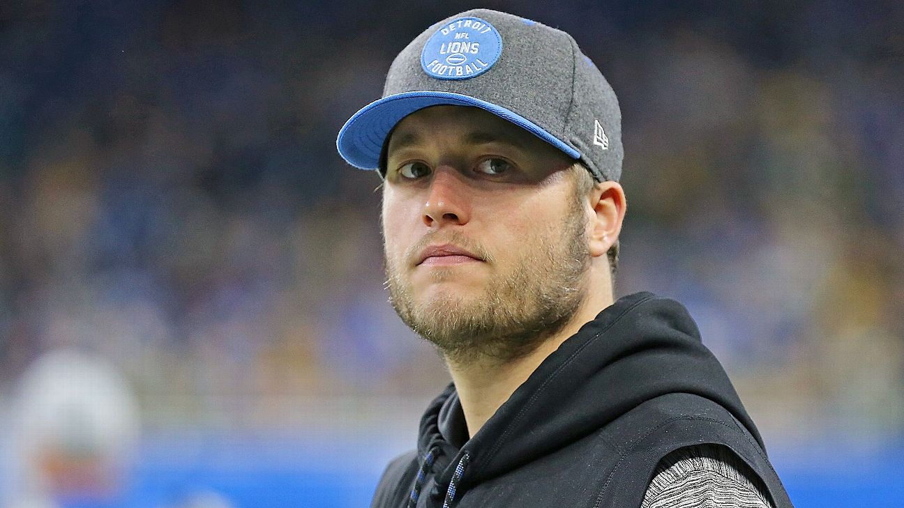 Lions looking into trading QB Matthew Stafford, AP source says