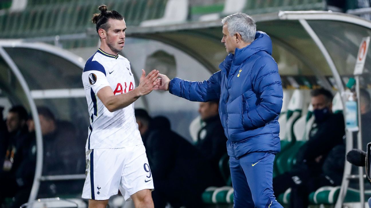 Mourinho worried about Bale under Arsenal coach