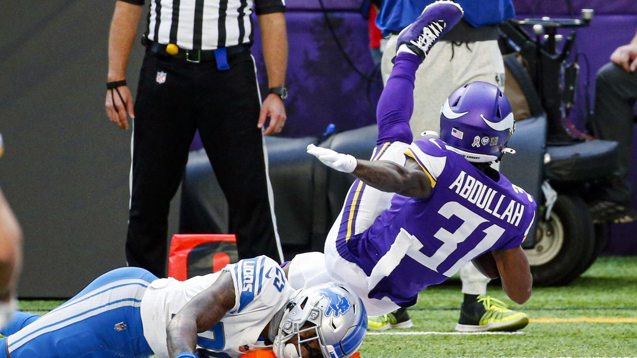 Former Detroit Lions RB Ameer Abdullah claimed by the Minnesota