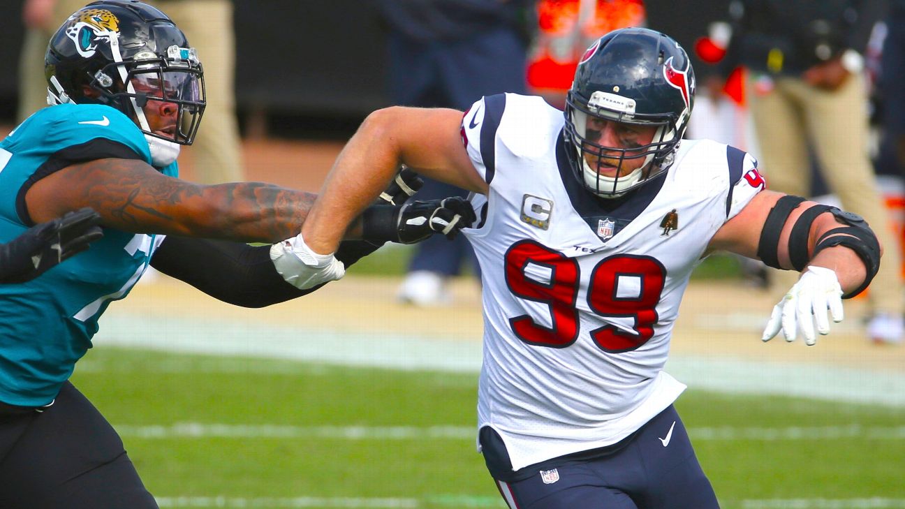 NFL 100: At No. 35, J.J. Watt dreamed big, worked hard and