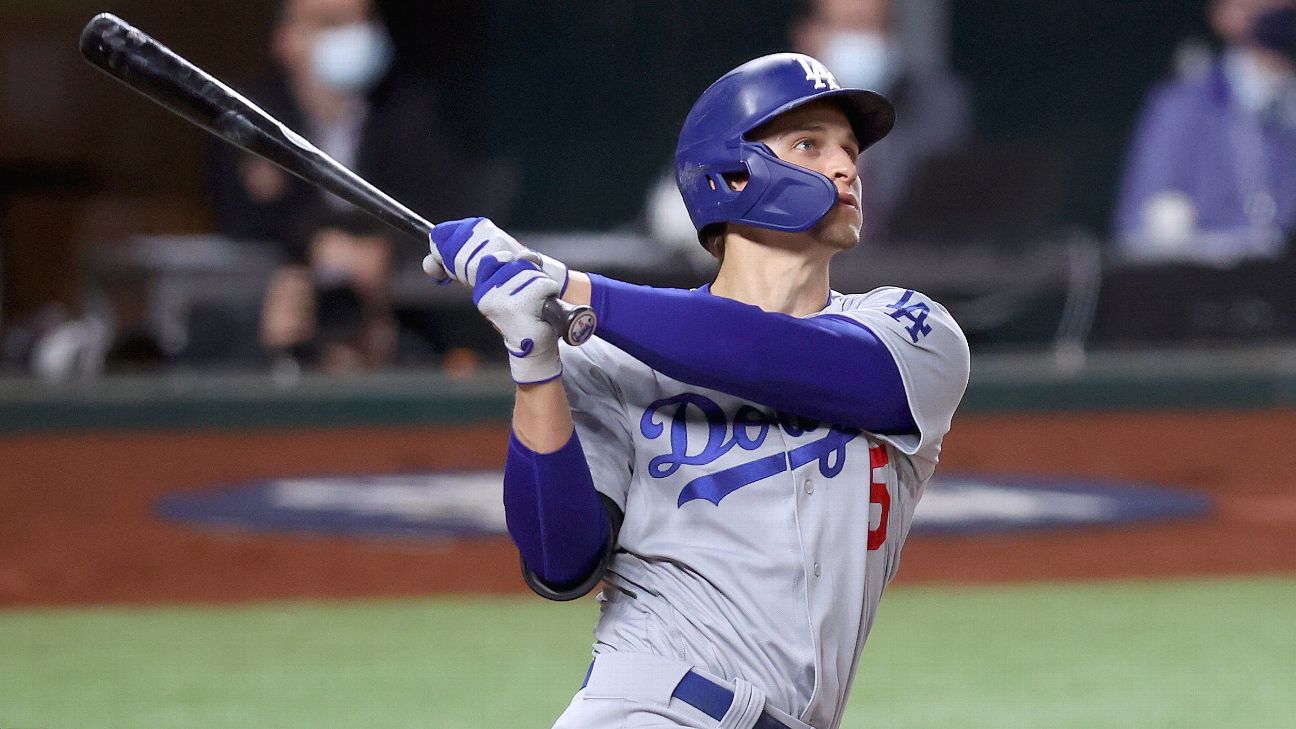 Corey Seager named finalist for 2020 Hank Aaron Award