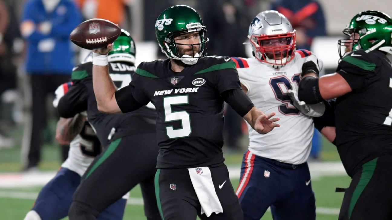 Jets Fall to New Low, 0-9, With Loss to Patriots - The New York Times