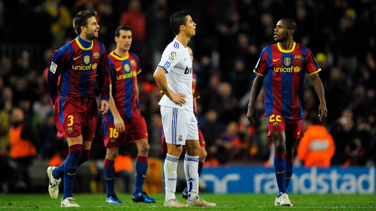 The El Clasico Game that was Shown on the Photo of Messi and Ronaldo  Playing Chess