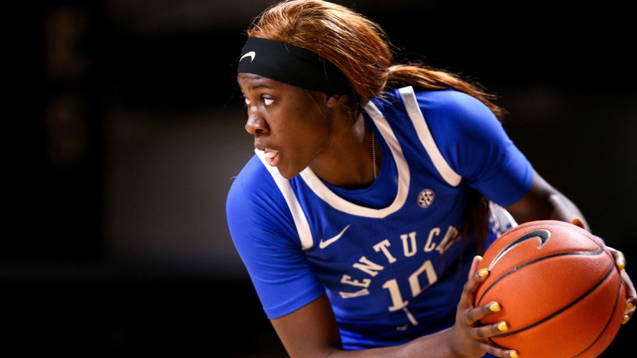 1 Rhyne Howard of Kentucky leads the way in our list of the best 25 players in the country. 