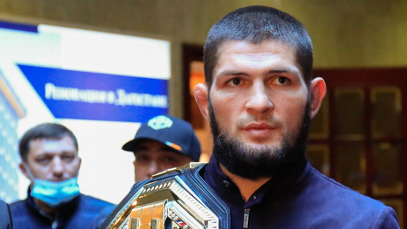 Ex-campeão do UFC, Khabib Nurmagomedov assina contrato com