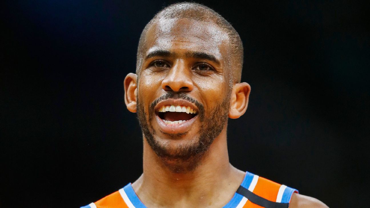 Chris Paul to join Phoenix Suns from Oklahoma City Thunder in blockbuster  trade, Phoenix Suns