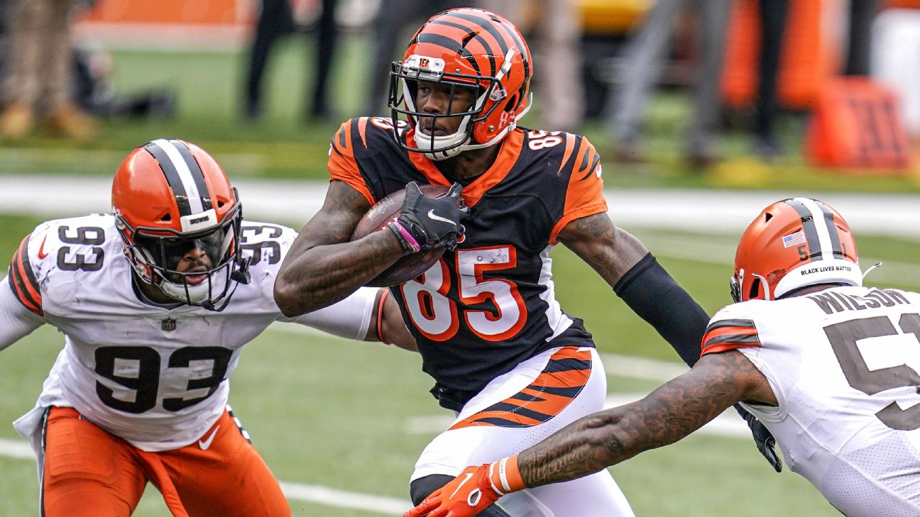 Tee Higgins' new jersey number, explained: Why Bengals WR switched from 85  to 5