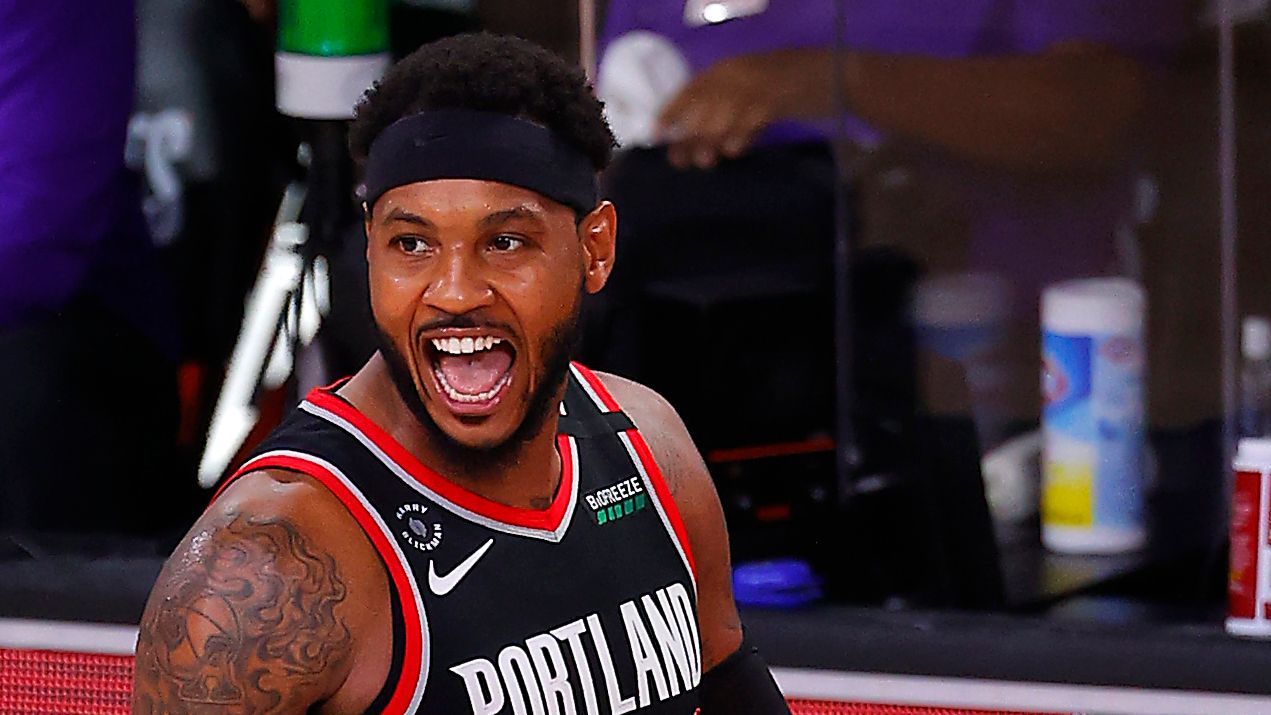 Carmelo Anthony 'still up in the air' on returning to Blazers for Disney  World games