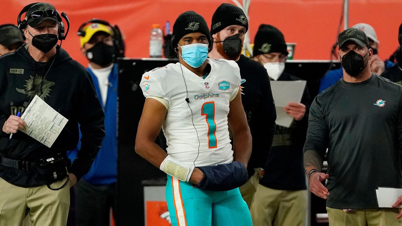 The Miami Dolphins' Offseason Moves Simultaneously Put More & Less Pressure  on Tua - FanBuzz