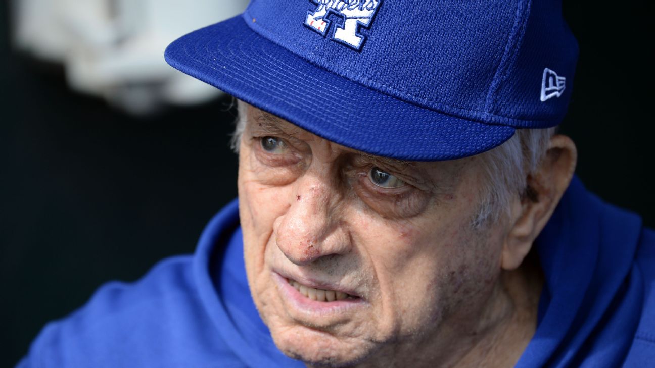 Tommy Lasorda, Hall of Fame manager and Los Angeles Dodgers
