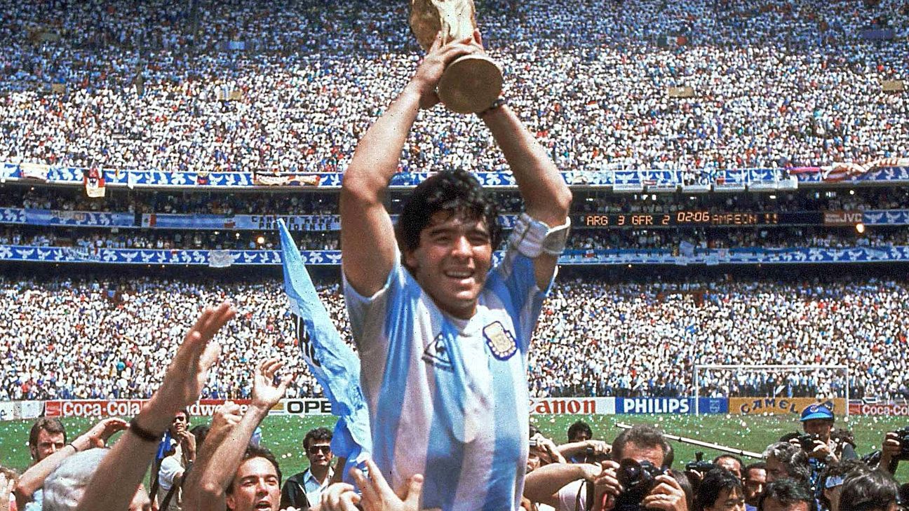 Maradona's stolen '86 Golden Ball to be auctioned
