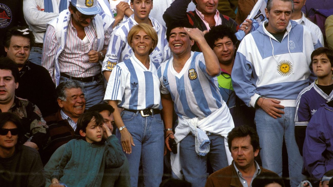 Diego Maradona, de la burla a los aplausos: recuerdos del 5-0 de Colombia a Argentina - ESPN